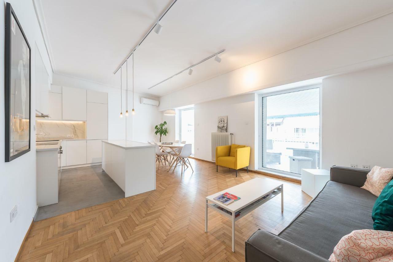 Athens Penthouse Paradise Apartment מראה חיצוני תמונה